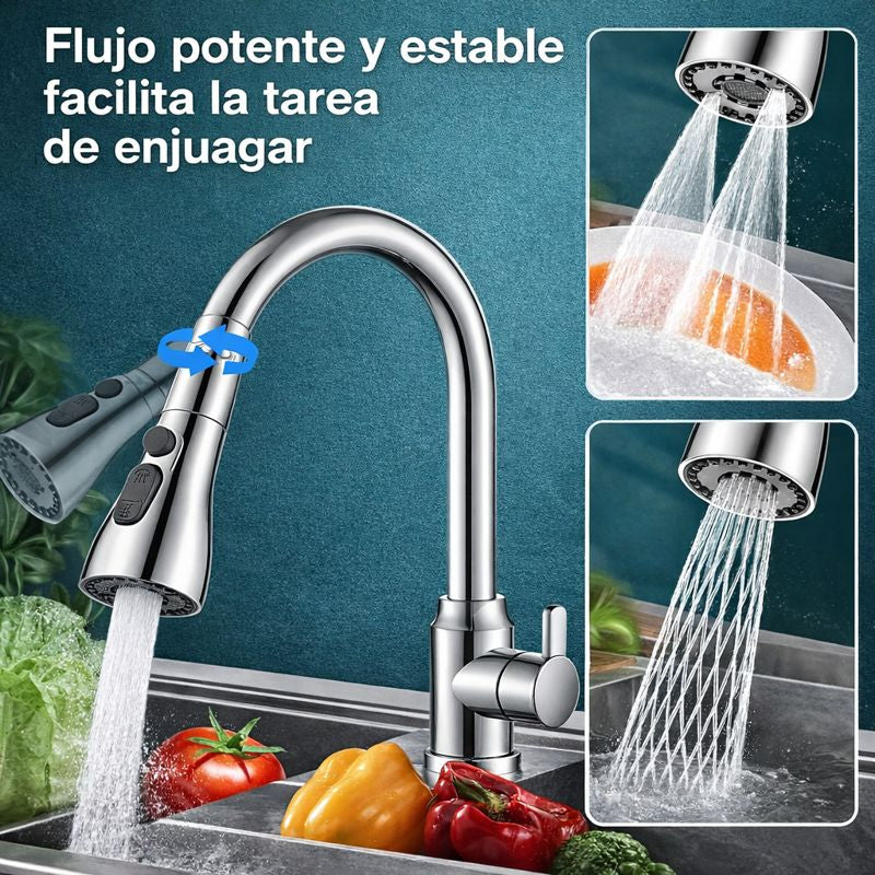 Extensor de grifo 3 en 1